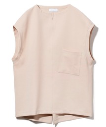 TAUPE | TAUPE/トープ/ﾘﾗｸｼｮﾝﾌﾚﾝﾁｽﾘｰﾌﾞTEE(Tシャツ/カットソー)