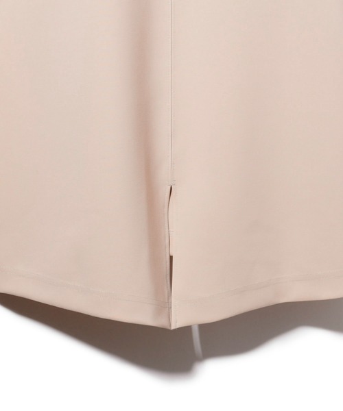 TAUPE(トープ)の「TAUPE/トープ/リラクションフレンチスリーブTEE(Tシャツ/カットソー・メンズ・ブラック/ベージュ・2/3)」の14枚目の写真