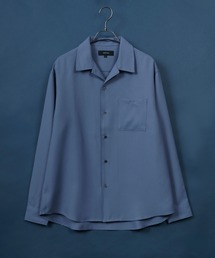 ANPAS | ANPAS Twill Fabric Oversized Open Collar Shirt/ANPAS ツイル オーバーサイズ オープンカラーシャツ(シャツ/ブラウス)