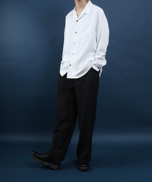 セール】2025新色追加 ANPAS Twill Fabric Oversized Open