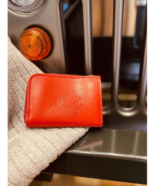 SNOOPY×OLD BETTY'S（スヌーピーカケルオールドベティーズ）の「SNP L Zipper Wallet（財布・レディース・ブラウン系その他3/レッド系その他/レッド系その他2/レッド系その他3/ブラウン系その他2/ブラウン系その他・FREE）」の5枚目の写真