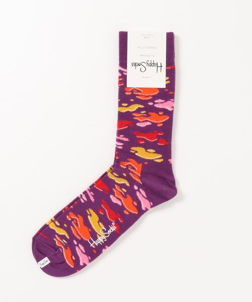 Happy Socks（ハッピーソックス）の「【66】【HAPPY SOCKS】デザインソックス（ソックス/靴下・メンズ・ブラック/パープル/ネイビー/レッド/ピンク/イエロー/ブルー/ブルー系その他/レッド系その他/イエロー系その他/ブラック系その他/ブラック系その他2/ホワイト/ライトグリーン/グリーン/パープル系その他/レッド系その他2/レッド系その他3/オレンジ系その他/ピンク系その他2/ブルー系その他2/ブルー系その他3/グレー/ブルー系その他4/グリーン系その他・MEDIUM）」の15枚目の写真