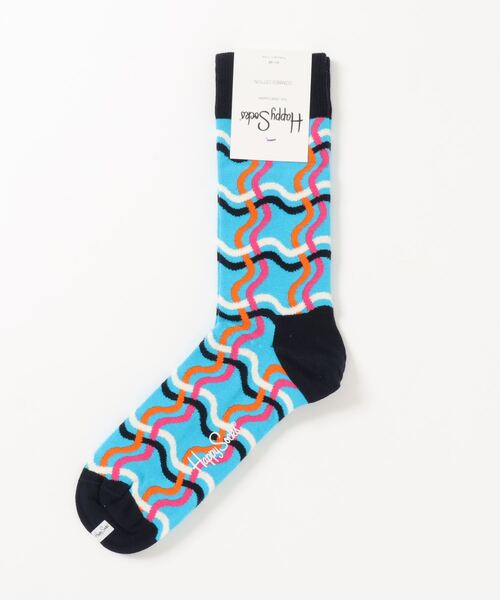 Happy Socks（ハッピーソックス）の「【66】【HAPPY SOCKS】デザインソックス（ソックス/靴下・メンズ・ブラック/パープル/ネイビー/レッド/ピンク/イエロー/ブルー/ブルー系その他/レッド系その他/イエロー系その他/ブラック系その他/ブラック系その他2/ホワイト/ライトグリーン/グリーン/パープル系その他/レッド系その他2/レッド系その他3/オレンジ系その他/ピンク系その他2/ブルー系その他2/ブルー系その他3/グレー/ブルー系その他4/グリーン系その他・MEDIUM）」の11枚目の写真