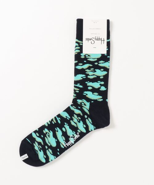 Happy Socks（ハッピーソックス）の「【66】【HAPPY SOCKS】デザインソックス（ソックス/靴下・メンズ・ブラック/パープル/ネイビー/レッド/ピンク/イエロー/ブルー/ブルー系その他/レッド系その他/イエロー系その他/ブラック系その他/ブラック系その他2/ホワイト/ライトグリーン/グリーン/パープル系その他/レッド系その他2/レッド系その他3/オレンジ系その他/ピンク系その他2/ブルー系その他2/ブルー系その他3/グレー/ブルー系その他4/グリーン系その他・MEDIUM）」の9枚目の写真