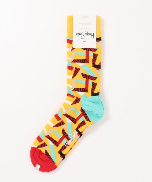 Happy Socks（ハッピーソックス）の「【66】【HAPPY SOCKS】デザインソックス（ソックス/靴下・メンズ・ブラック/パープル/ネイビー/レッド/ピンク/イエロー/ブルー/ブルー系その他/レッド系その他/イエロー系その他/ブラック系その他/ブラック系その他2/ホワイト/ライトグリーン/グリーン/パープル系その他/レッド系その他2/レッド系その他3/オレンジ系その他/ピンク系その他2/ブルー系その他2/ブルー系その他3/グレー/ブルー系その他4/グリーン系その他・MEDIUM）」の17枚目の写真