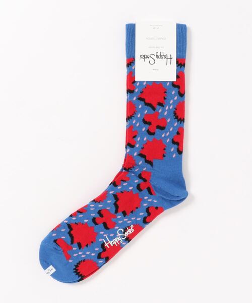 Happy Socks（ハッピーソックス）の「【66】【HAPPY SOCKS】デザインソックス（ソックス/靴下・メンズ・ブラック/パープル/ネイビー/レッド/ピンク/イエロー/ブルー/ブルー系その他/レッド系その他/イエロー系その他/ブラック系その他/ブラック系その他2/ホワイト/ライトグリーン/グリーン/パープル系その他/レッド系その他2/レッド系その他3/オレンジ系その他/ピンク系その他2/ブルー系その他2/ブルー系その他3/グレー/ブルー系その他4/グリーン系その他・MEDIUM）」の12枚目の写真