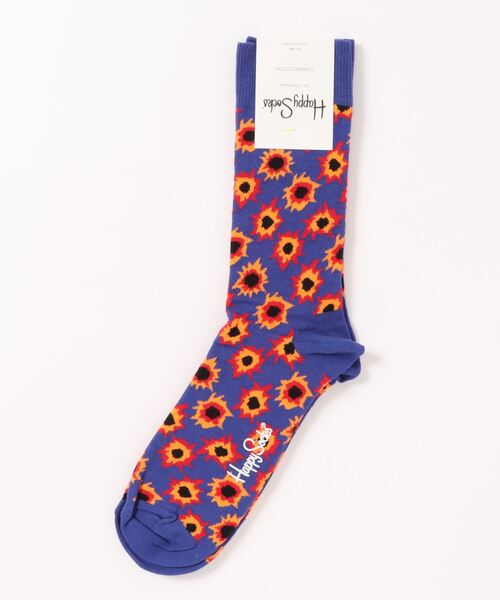 Happy Socks（ハッピーソックス）の「【66】【HAPPY SOCKS】デザインソックス（ソックス/靴下・メンズ・ブラック/パープル/ネイビー/レッド/ピンク/イエロー/ブルー/ブルー系その他/レッド系その他/イエロー系その他/ブラック系その他/ブラック系その他2/ホワイト/ライトグリーン/グリーン/パープル系その他/レッド系その他2/レッド系その他3/オレンジ系その他/ピンク系その他2/ブルー系その他2/ブルー系その他3/グレー/ブルー系その他4/グリーン系その他・MEDIUM）」の14枚目の写真