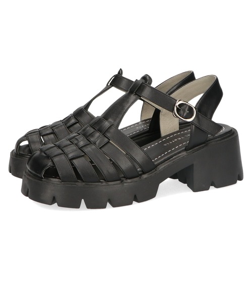 ORiental TRaffic(オリエンタルトラフィック)の「厚底グルカシューズ/21111(サンダル・レディース・ブラック/ブロンズ/ブルー・S/M/L/LL)」の17枚目の写真