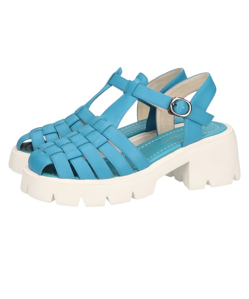 ORiental TRaffic(オリエンタルトラフィック)の「厚底グルカシューズ/21111(サンダル・レディース・ブラック/ブロンズ/ブルー・S/M/L/LL)」の18枚目の写真