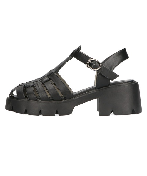 ORiental TRaffic(オリエンタルトラフィック)の「厚底グルカシューズ/21111(サンダル・レディース・ブラック/ブロンズ/ブルー・S/M/L/LL)」の20枚目の写真