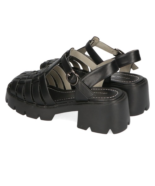 ORiental TRaffic(オリエンタルトラフィック)の「厚底グルカシューズ/21111(サンダル・レディース・ブラック/ブロンズ/ブルー・S/M/L/LL)」の21枚目の写真