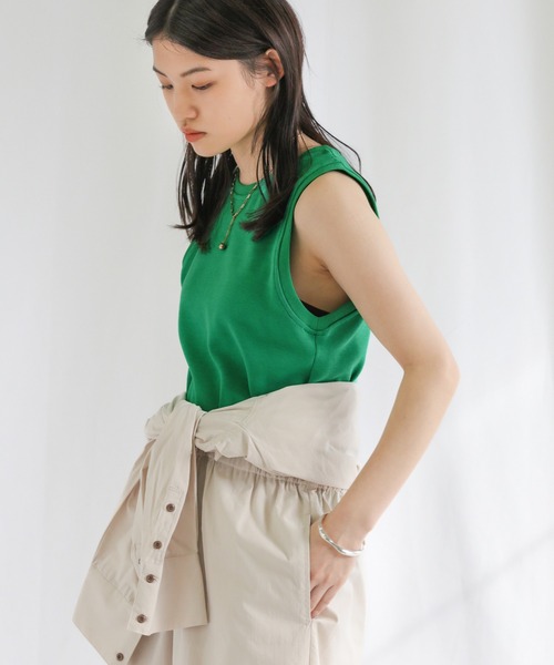 select MOCA（セレクトモカ）の「ベーシックカラータンクトップス（タンクトップ・レディース・ホワイト/ブラック/オレンジ/ブルー/グリーン・FREE）」の13枚目の写真