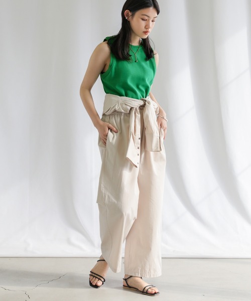 select MOCA（セレクトモカ）の「ベーシックカラータンクトップス（タンクトップ・レディース・ホワイト/ブラック/オレンジ/ブルー/グリーン・FREE）」の12枚目の写真