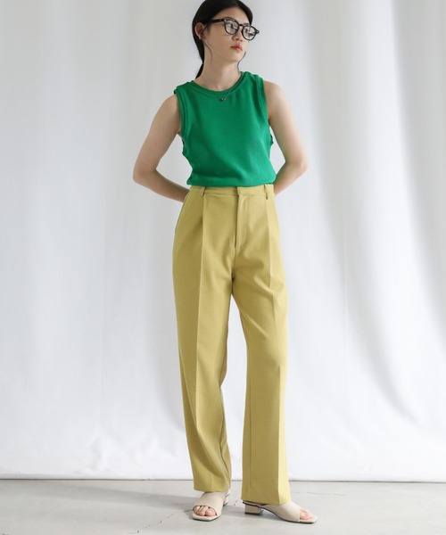 select MOCA（セレクトモカ）の「ベーシックカラータンクトップス（タンクトップ・レディース・ホワイト/ブラック/オレンジ/ブルー/グリーン・FREE）」の15枚目の写真