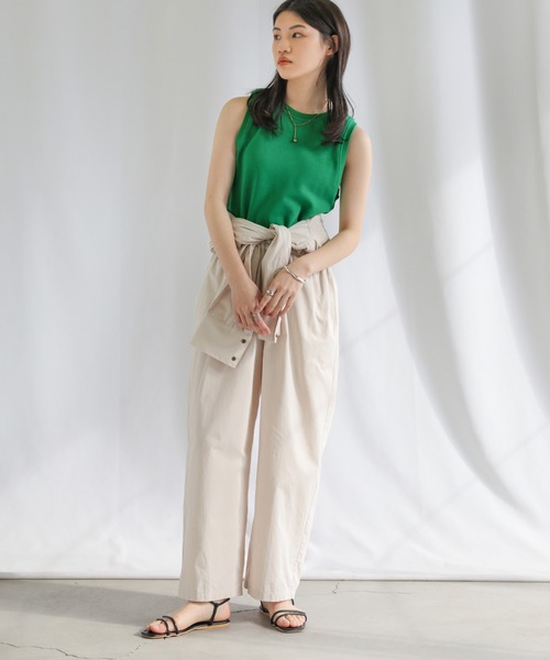 select MOCA（セレクトモカ）の「ベーシックカラータンクトップス（タンクトップ・レディース・ホワイト/ブラック/オレンジ/ブルー/グリーン・FREE）」の6枚目の写真