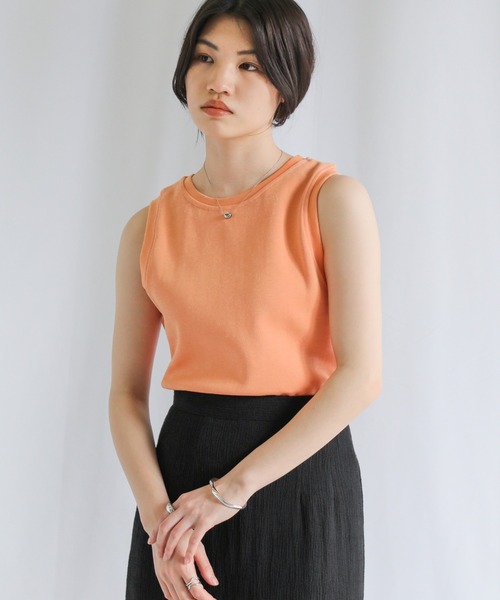 select MOCA（セレクトモカ）の「ベーシックカラータンクトップス（タンクトップ・レディース・ホワイト/ブラック/オレンジ/ブルー/グリーン・FREE）」の20枚目の写真