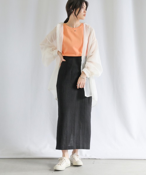 select MOCA（セレクトモカ）の「ベーシックカラータンクトップス（タンクトップ・レディース・ホワイト/ブラック/オレンジ/ブルー/グリーン・FREE）」の7枚目の写真