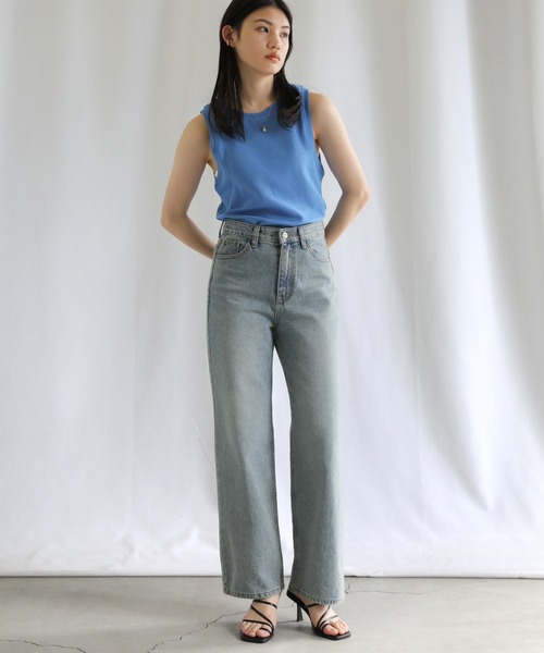 select MOCA（セレクトモカ）の「ベーシックカラータンクトップス（タンクトップ・レディース・ホワイト/ブラック/オレンジ/ブルー/グリーン・FREE）」の10枚目の写真