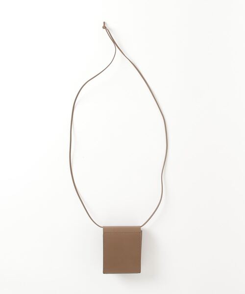 MARROW(マロウ)の「MARROW STRING PURSE(財布・レディース・ライトブラウン/オレンジ/ブラック・FREE)」の7枚目の写真