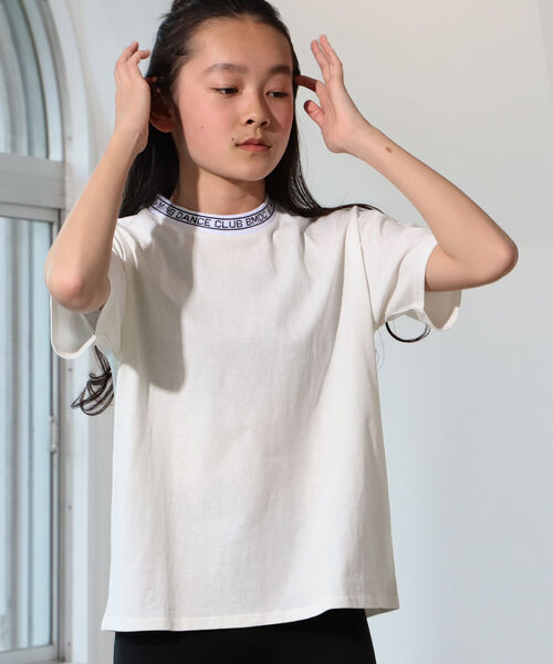 B:MING by BEAMS(ビーミングバイビームス)の「B:MING by BEAMS / ネックロゴ Tシャツ(130~160cm)(Tシャツ/カットソー・キッズ・ホワイト/ブラック/イエロー系その他・130/140/150/160)」の7枚目の写真