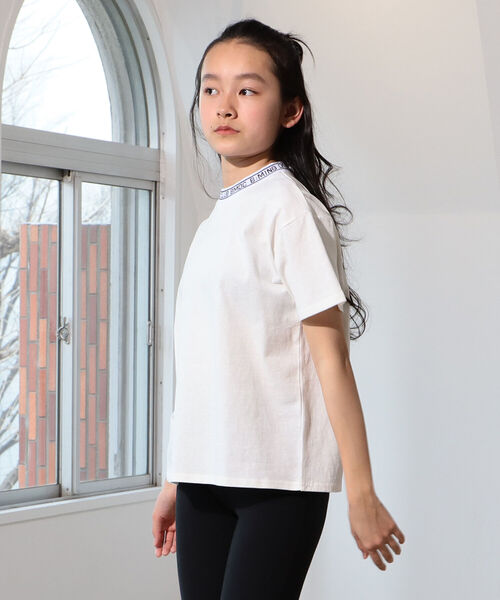 B:MING by BEAMS(ビーミングバイビームス)の「B:MING by BEAMS / ネックロゴ Tシャツ(130~160cm)(Tシャツ/カットソー・キッズ・ホワイト/ブラック/イエロー系その他・130/140/150/160)」の5枚目の写真