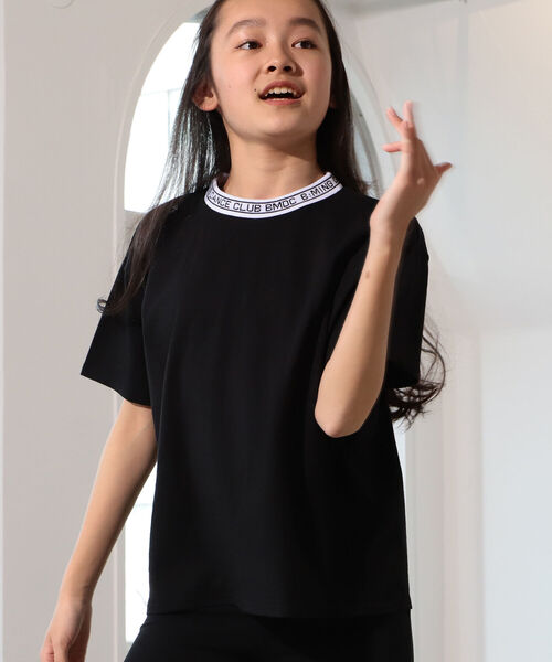 B:MING by BEAMS(ビーミングバイビームス)の「B:MING by BEAMS / ネックロゴ Tシャツ(130~160cm)(Tシャツ/カットソー・キッズ・ホワイト/ブラック/イエロー系その他・130/140/150/160)」の8枚目の写真