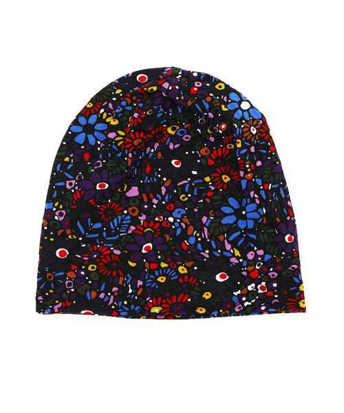 BOHEMIANS(ボヘミアンズ)の「BOHEMIANS/ボヘミアンズ MOSAIC FLOWER WATCH CAP モザイクフラワーワッチキャップ(ニットキャップ/ビーニー・メンズ・その他・SMALL)」の2枚目の写真