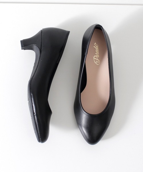 Parade(パレード)の「【MADE IN JAPAN】日本製・痛くなりにくい美形パンプス 4500【Parade】(パンプス・レディース・ベージュ/ブラック系その他/ブルーグレー/グレイッシュベージュ/ラベンダー/ブラック系その他2/ブラック/ブラック系その他3・23.5cm/24.5cm/23.0cm/24.0cm/25.0cm/22.5cm/22.0cm)」の9枚目の写真