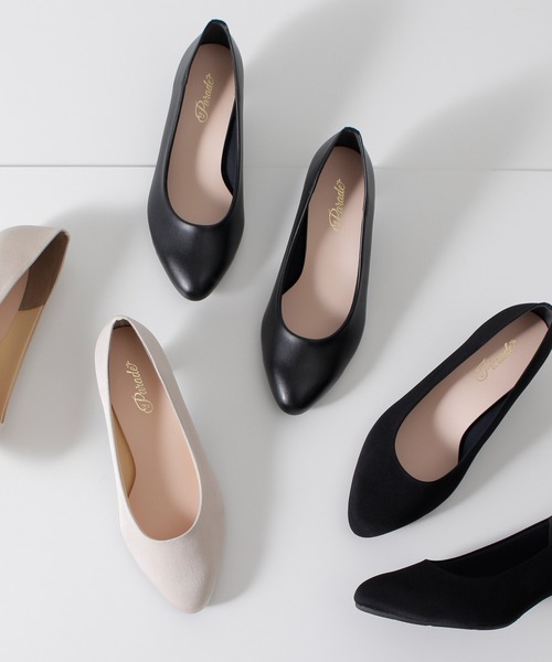 Parade(パレード)の「【MADE IN JAPAN】日本製・痛くなりにくい美形パンプス 4500【Parade】(パンプス・レディース・ベージュ/ブラック系その他/ブルーグレー/グレイッシュベージュ/ラベンダー/ブラック系その他2/ブラック/ブラック系その他3・23.5cm/24.5cm/23.0cm/24.0cm/25.0cm/22.5cm/22.0cm)」の19枚目の写真