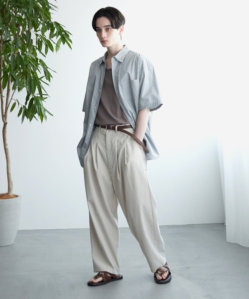 MONO-MART（モノマート）の「リアルレザー ロングナローベルト/本革（ベルト・メンズ・ホワイト/ブラック/ダークブラウン/キャメル/チャコール/レッド/イエロー/ダークグリーン/オレンジ・FREE）」の17枚目の写真