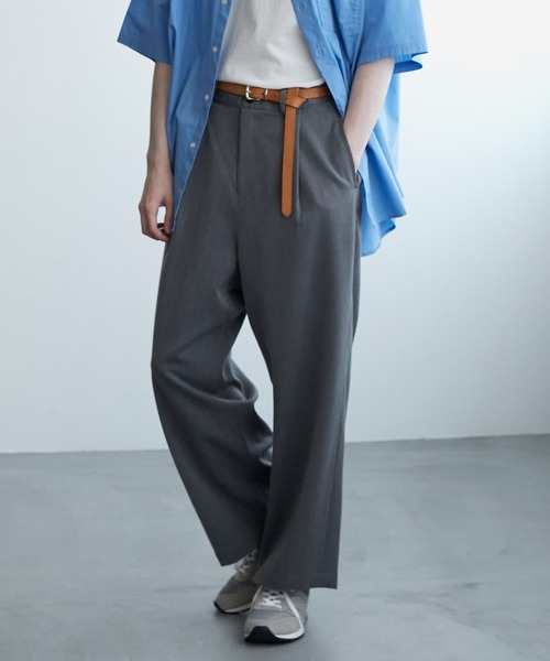 MONO-MART（モノマート）の「リアルレザー ロングナローベルト/本革（ベルト・メンズ・ホワイト/ブラック/ダークブラウン/キャメル/チャコール/レッド/イエロー/ダークグリーン/オレンジ・FREE）」の14枚目の写真