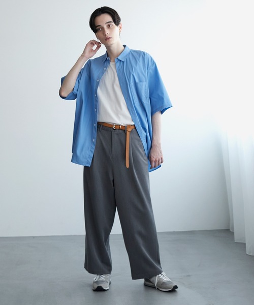 MONO-MART（モノマート）の「リアルレザー ロングナローベルト/本革（ベルト・メンズ・ホワイト/ブラック/ダークブラウン/キャメル/チャコール/レッド/イエロー/ダークグリーン/オレンジ・FREE）」の10枚目の写真