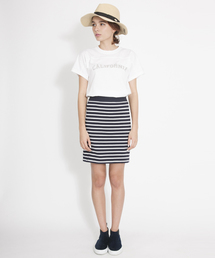 MILKFED. | FOOTBALL TEE CALIFORNIA　（半袖Tシャツ/無地）(Tシャツ/カットソー)