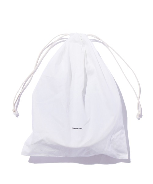 nana-nana HOOP RECYCLED LEATHER 2WAYバック NaNa-NaNa（ナナナナ）の「nana-nana/ナナナナ HOOP (RECYCLED
