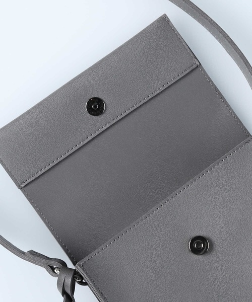 BACK NUMBER(バックナンバー)の「【BACK NUMBER】ストラップ付フラップバッグ(ショルダーバッグ・メンズ・ブラック/グレー・ONE SIZE)」の15枚目の写真