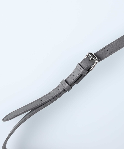 BACK NUMBER(バックナンバー)の「【BACK NUMBER】ストラップ付フラップバッグ(ショルダーバッグ・メンズ・ブラック/グレー・ONE SIZE)」の13枚目の写真