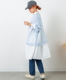 モヘアタッチシアールーズニット