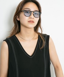 ボストンフレームサングラス