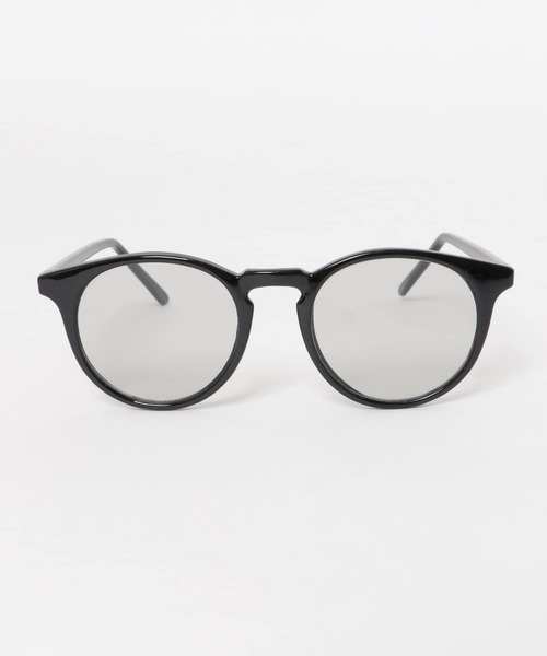 KBF（ケイビーエフ）の「ボストンフレームサングラス（メガネ・レディース・グレー/ブルー・ONE）」の3枚目の写真