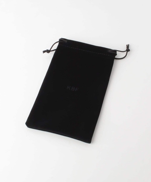 KBF（ケイビーエフ）の「ボストンフレームサングラス（メガネ・レディース・グレー/ブルー・ONE）」の10枚目の写真