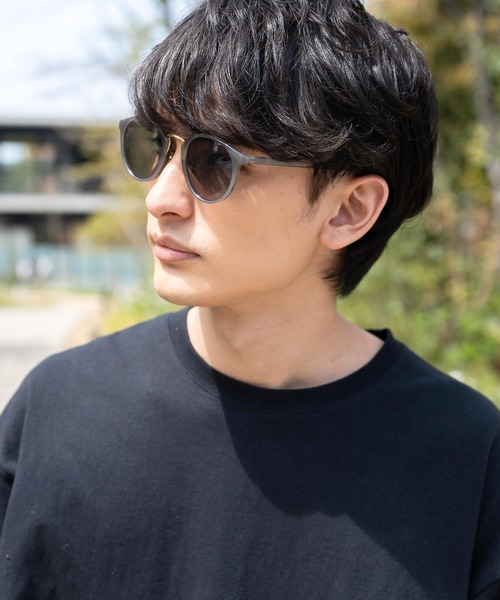 Rocky Monroe(ロッキーモンロー)の「ボストンコンビカラーレンズサングラス 伊達メガネ フェルトケース付き(サングラス・メンズ・A/B/C/D/E/F/G/H/I/J/K/L/M/N/O/P/Q/R・FREE)」の8枚目の写真