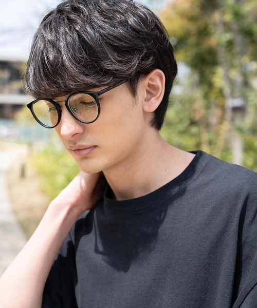 Rocky Monroe(ロッキーモンロー)の「ボストンコンビカラーレンズサングラス 伊達メガネ フェルトケース付き(サングラス・メンズ・A/B/C/D/E/F/G/H/I/J/K/L/M/N/O/P/Q/R・FREE)」の12枚目の写真