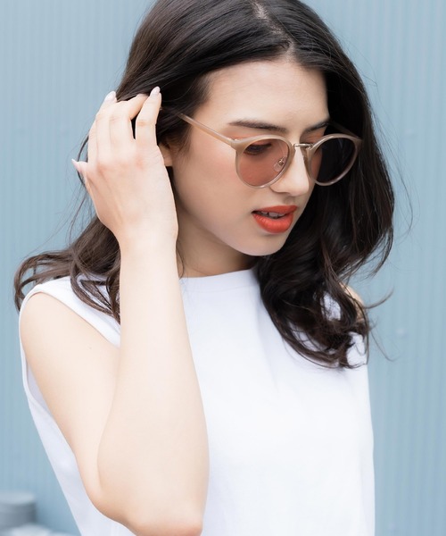 Rocky Monroe(ロッキーモンロー)の「ボストンコンビカラーレンズサングラス 伊達メガネ フェルトケース付き(サングラス・メンズ・A/B/C/D/E/F/G/H/I/J/K/L/M/N/O/P/Q/R・FREE)」の21枚目の写真