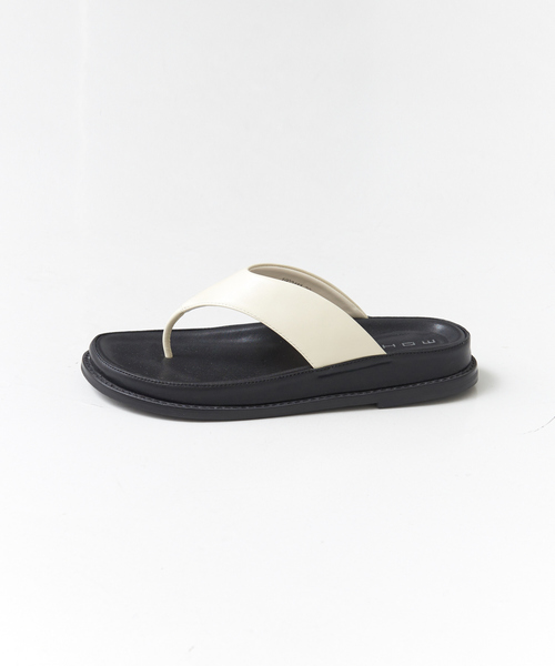 MOHI（モヒ）の「【MOHI/モヒ 】トングサンダル（サンダル・レディース・ホワイト/ブラック・37/39/38）」の8枚目の写真