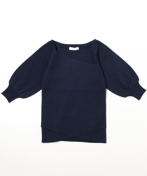 TRUDEA(トルディア)の「バンテージニット(ニット/セーター・レディース・ネイビー/ラベンダー/ベージュ/ブラック・MEDIUM/LARGE)」の9枚目の写真
