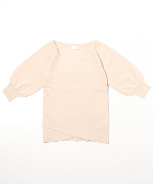 TRUDEA(トルディア)の「バンテージニット(ニット/セーター・レディース・ネイビー/ラベンダー/ベージュ/ブラック・MEDIUM/LARGE)」の8枚目の写真