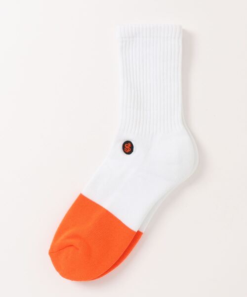 JACKSON MATISSE（ジャクソンマティス）の「【JACKSON MATISSE/ジャクソンマティス】ROSTER SOX×JM ICON Socks（ソックス/靴下・メンズ・ホワイト・FREE）」の2枚目の写真