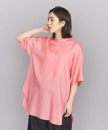 BEAUTY&YOUTH UNITED ARROWS | BY ツイルバックオープン 5分袖 ブラウス -ウォッシャブル-(シャツ/ブラウス)