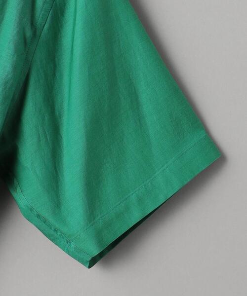 BEAUTY&YOUTH UNITED ARROWS（ビューティーアンドユースユナイテッドアローズ）の「BY ツイルバックオープン 5分袖 ブラウス -ウォッシャブル-（シャツ/ブラウス・レディース・ケリー/ピンク/ホワイト・FREE）」の22枚目の写真