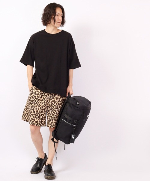 Revo.（レボ）の「Revo. 10/- 天竺 切り替えSS 半袖Tee（Tシャツ/カットソー・メンズ・ブラック/グレイッシュベージュ/ホワイト・1/2）」の17枚目の写真